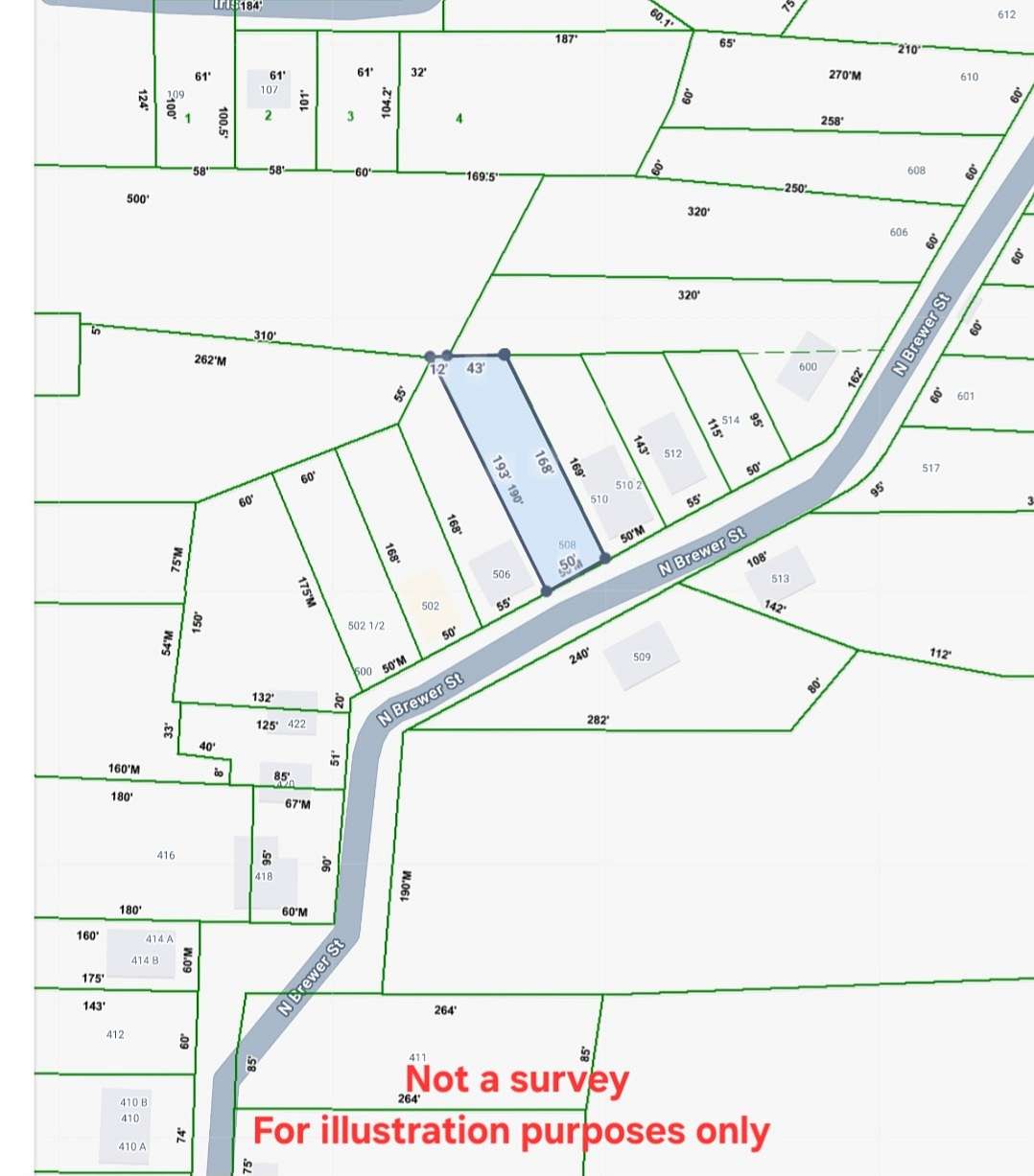 0.2 Acres of Land for Auction in Paris, Tennessee