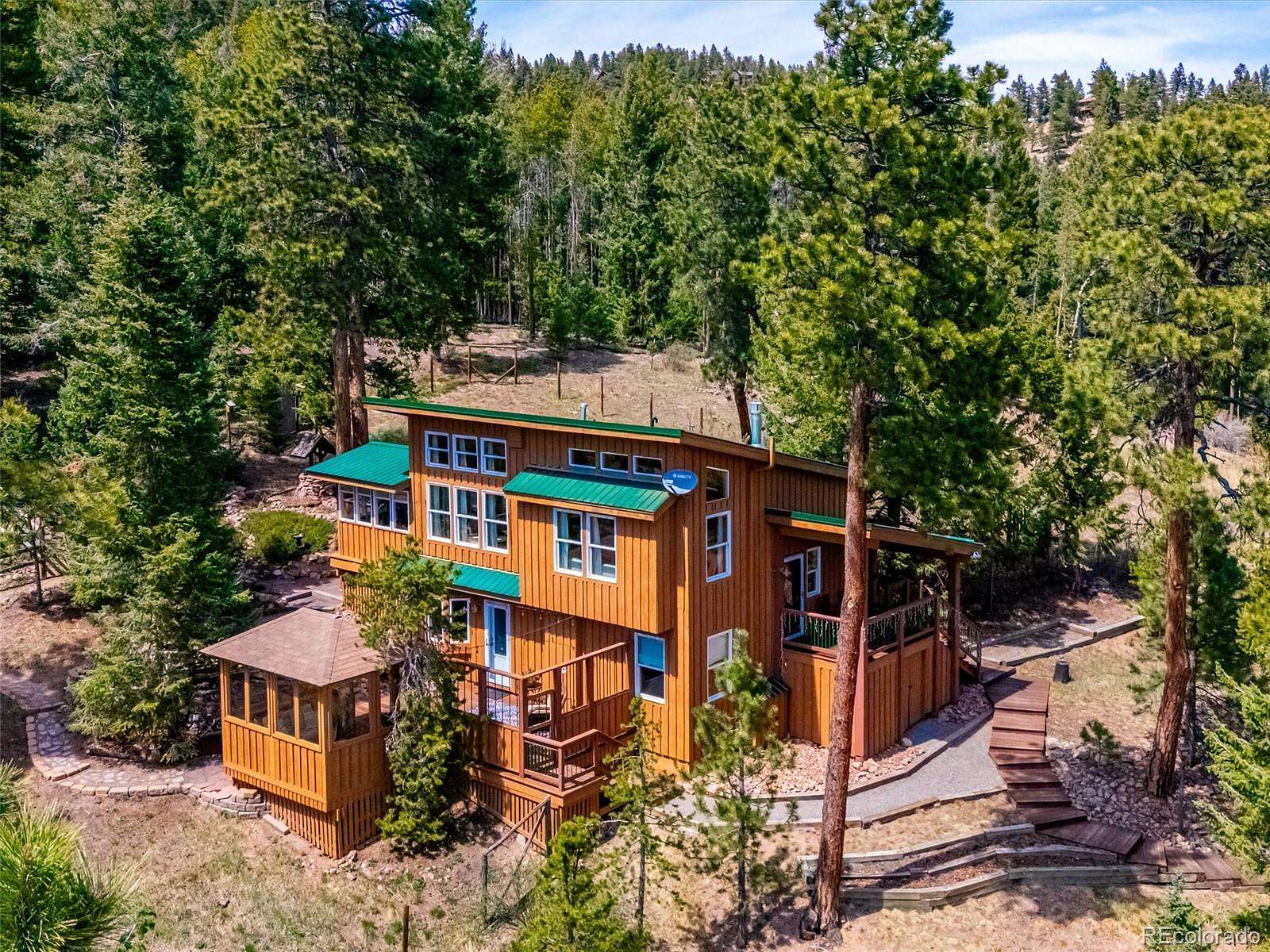 1.6 Acres of Land with Home for Sale in Evergreen, Colorado