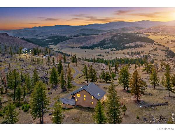 40 Acres of Recreational Land with Home for Sale in Bellvue, Colorado