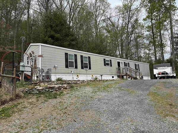 6.78 Acres of Land with Home for Sale in Pilot, Virginia