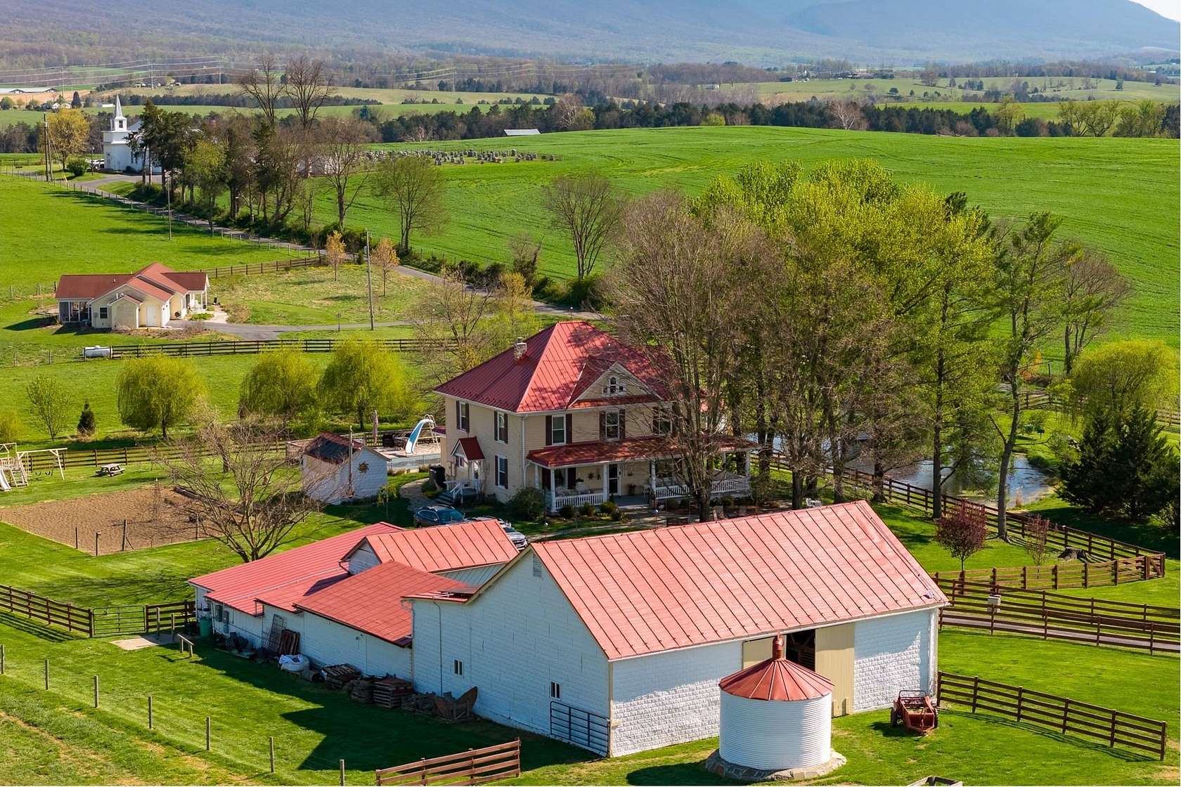 38 Acres of Land with Home for Sale in Timberville, Virginia