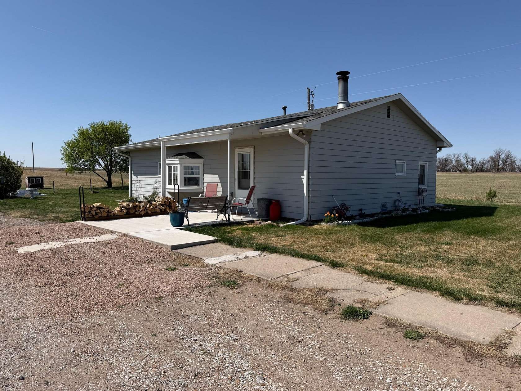 9 Acres of Land with Home for Sale in Hershey, Nebraska