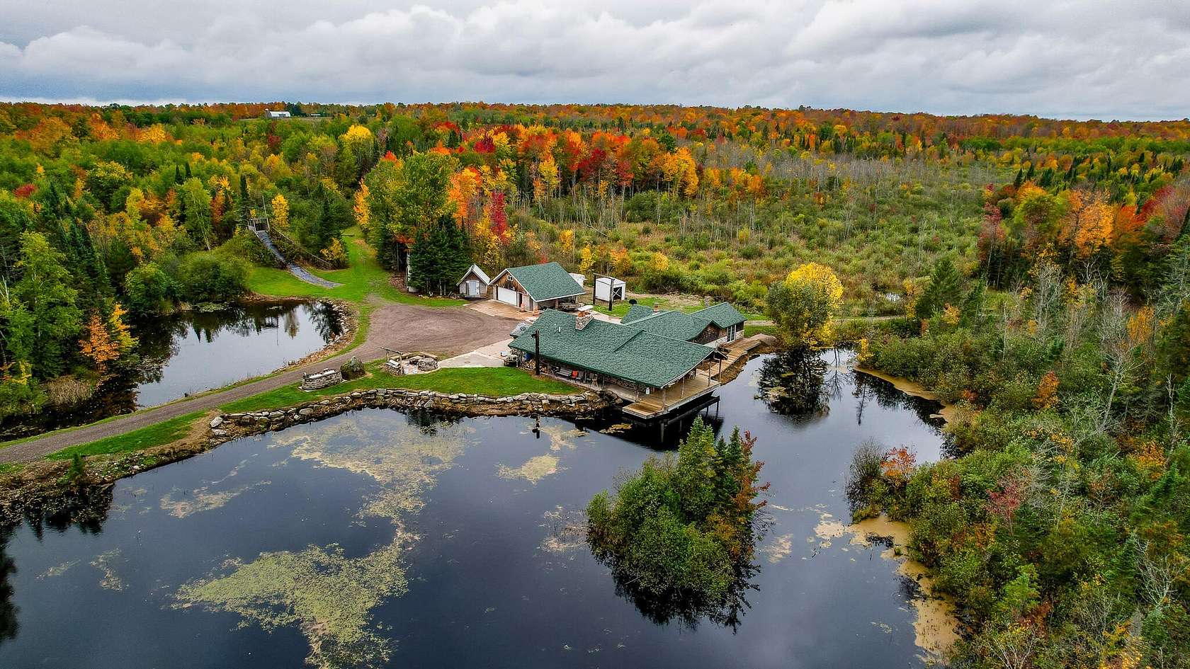 80 Acres of Recreational Land with Home for Sale in Merrill, Wisconsin