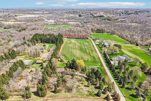 6.3 Acres of Land with Home for Sale in Richfield, Wisconsin