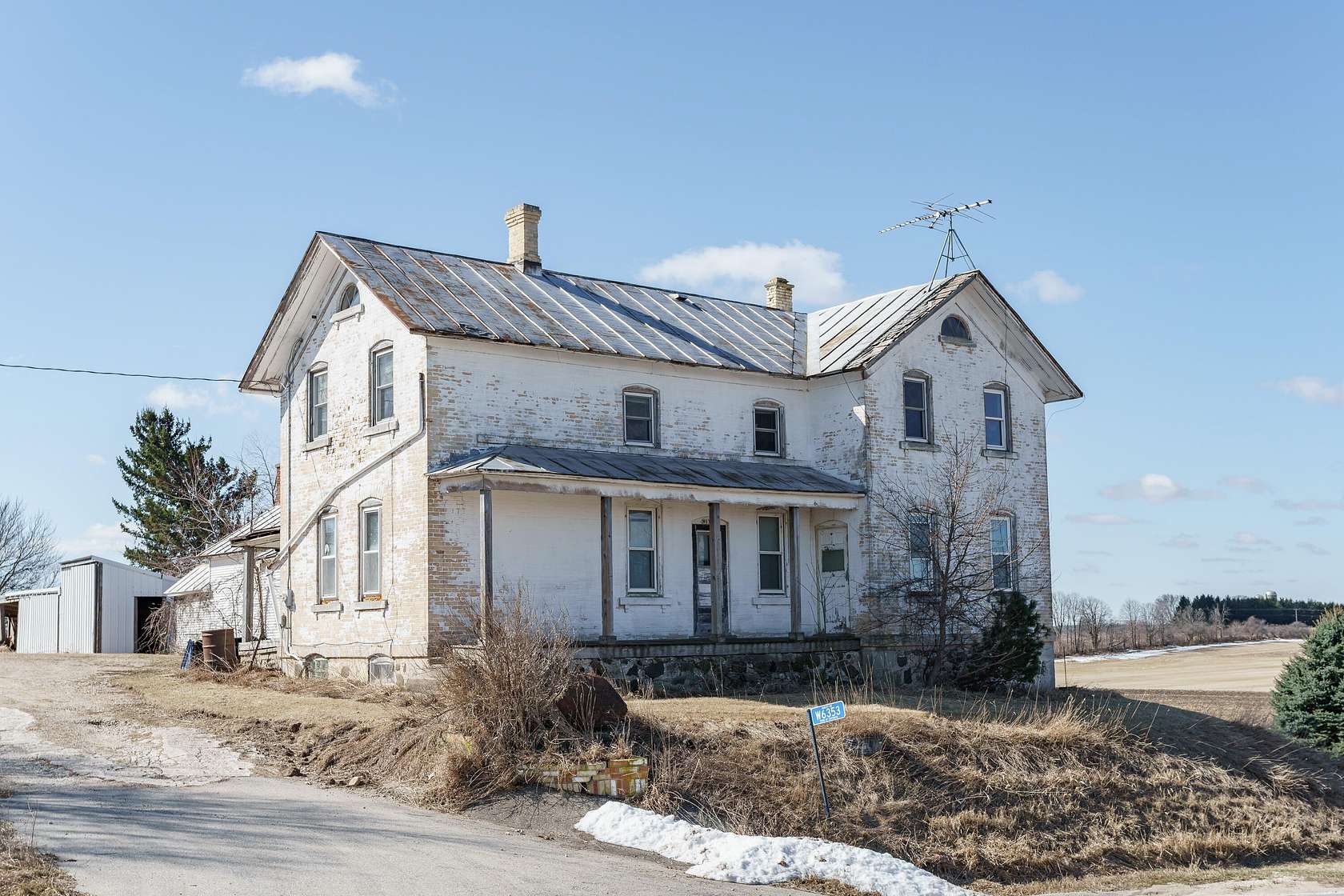 4.8 Acres of Land with Home for Sale in Random Lake, Wisconsin