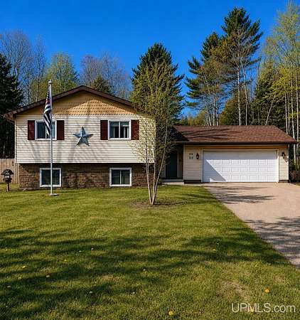 2.5 Acres of Land with Home for Sale in Gwinn, Michigan