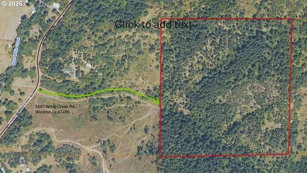 40 Acres of Recreational Land for Sale in Winston, Oregon