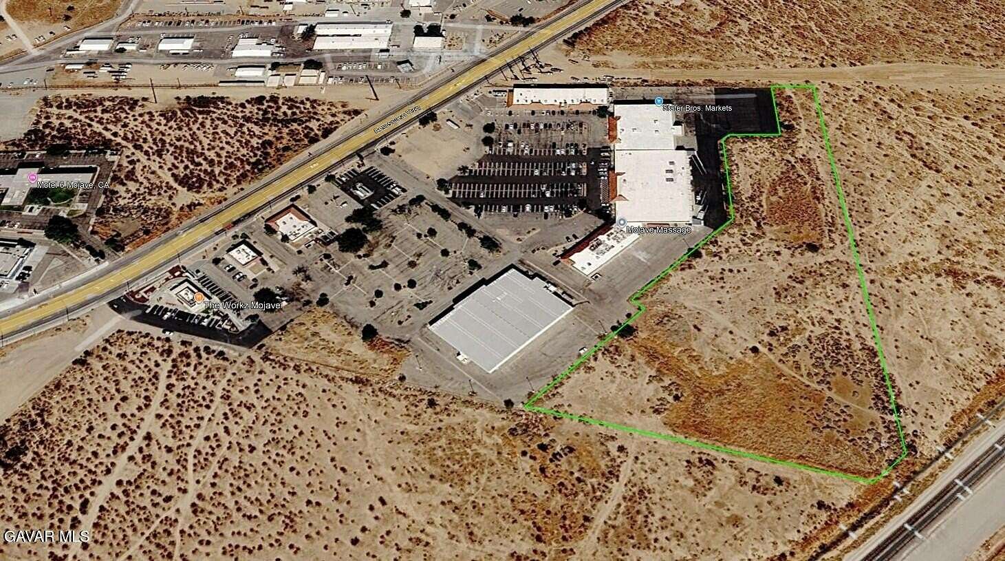 7.22 Acres of Commercial Land for Sale in Mojave, California