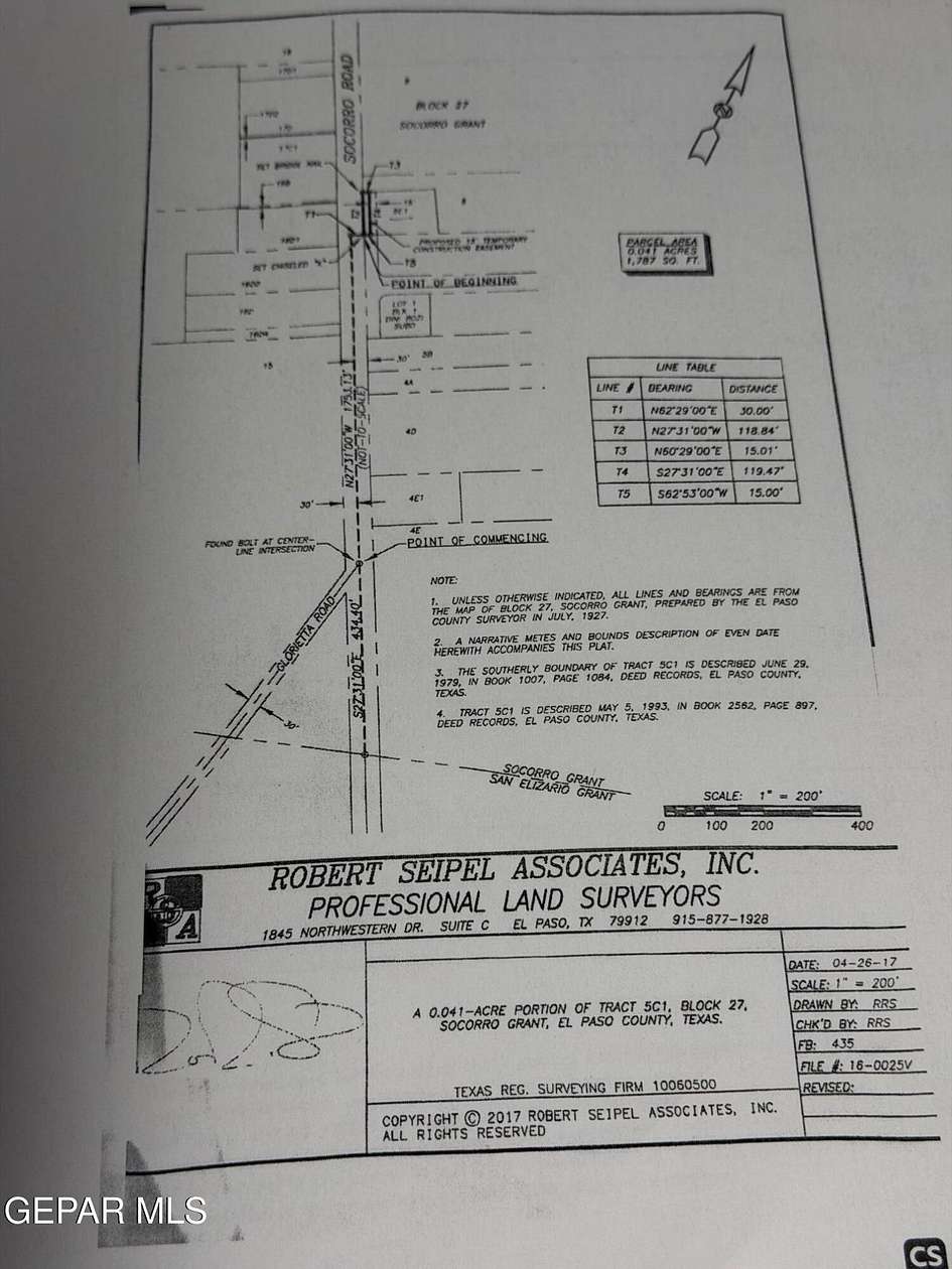 0.48 Acres of Commercial Land for Lease in Socorro, Texas