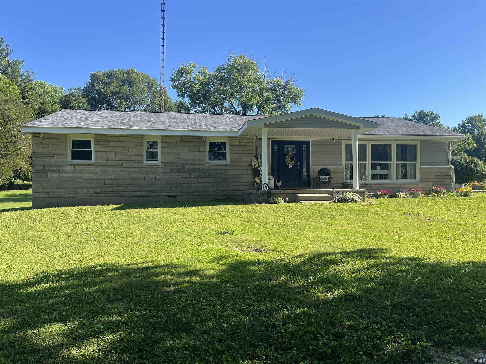 3 Acres of Land with Home for Sale in Bedford, Indiana