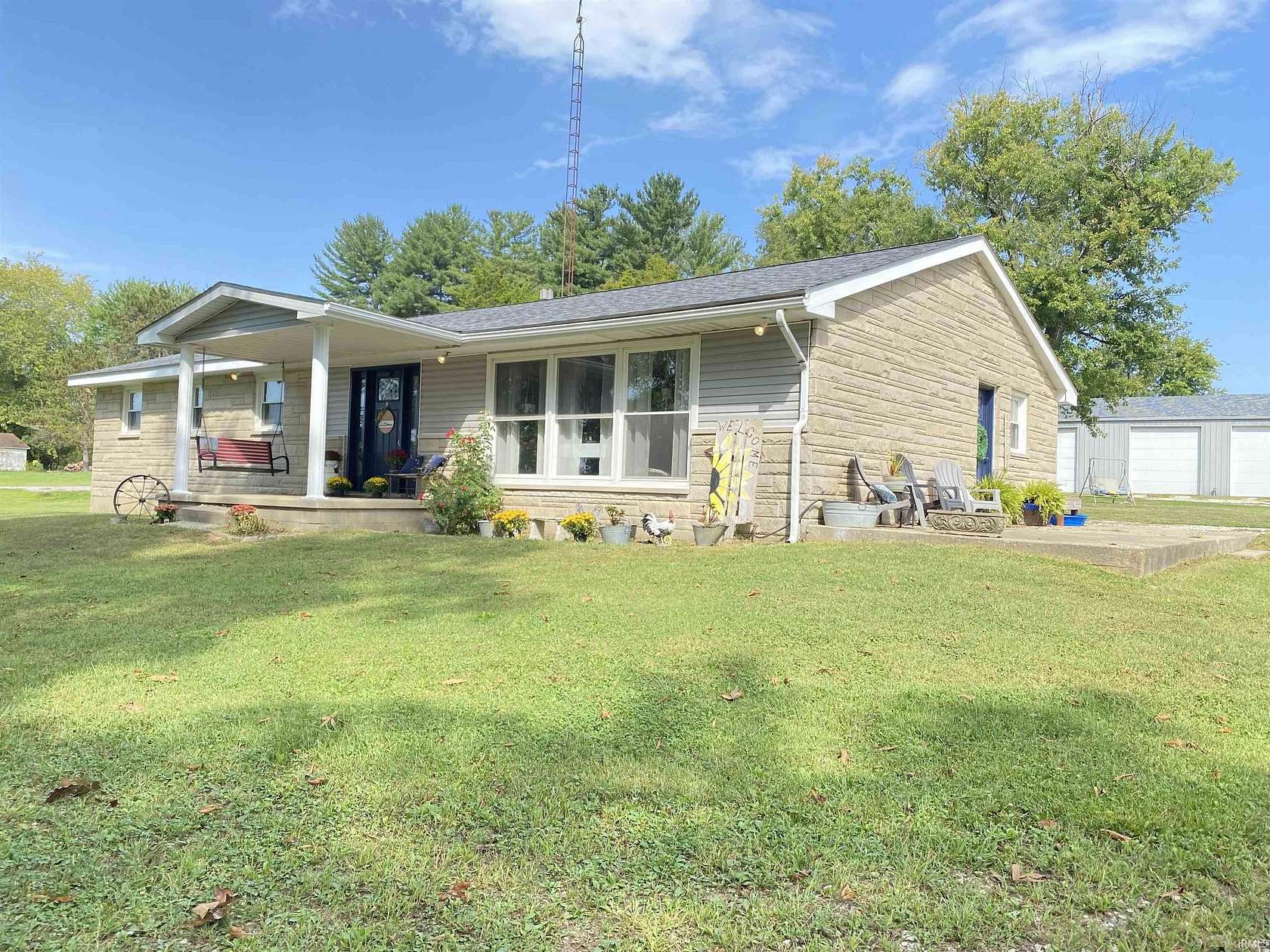3 Acres of Land with Home for Sale in Bedford, Indiana