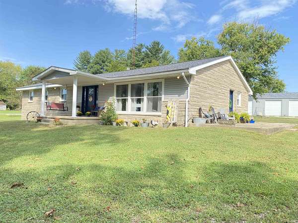 3 Acres of Land with Home for Sale in Bedford, Indiana