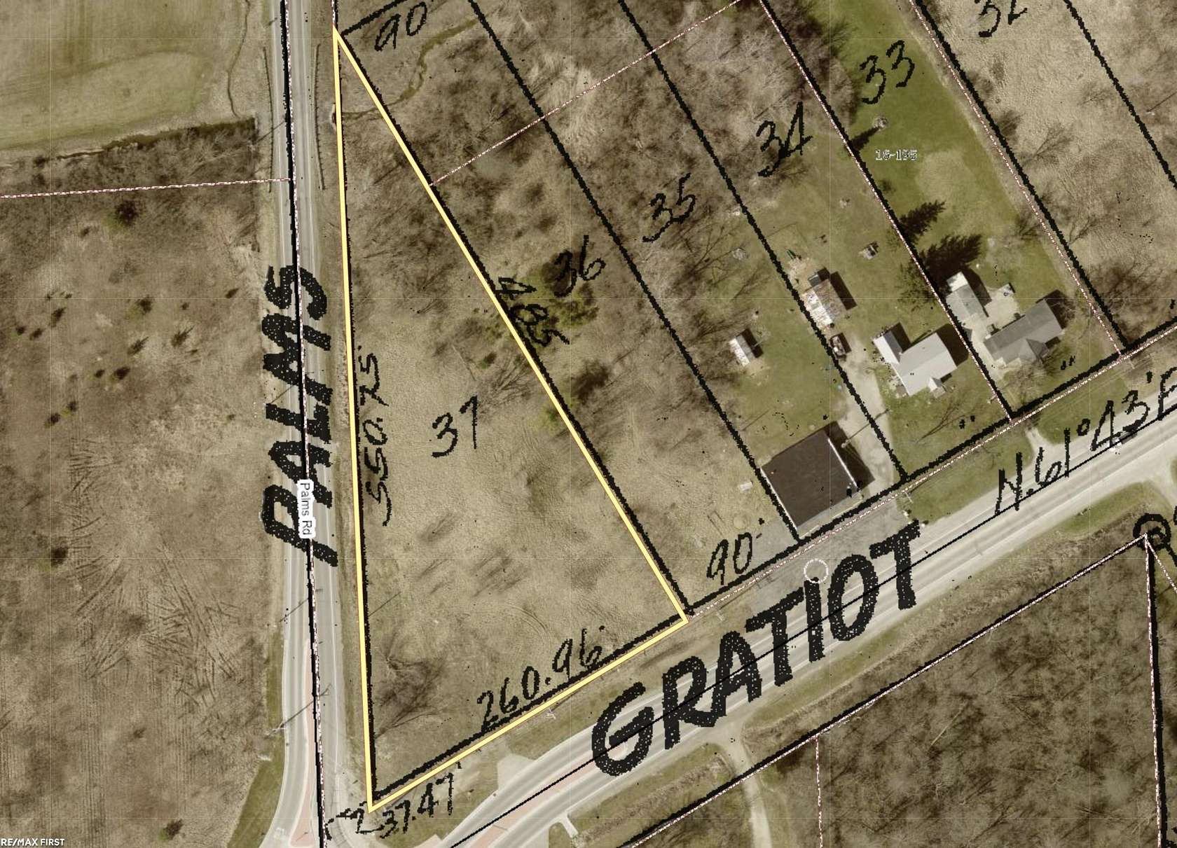 1.45 Acres of Commercial Land for Sale in Columbus, Michigan