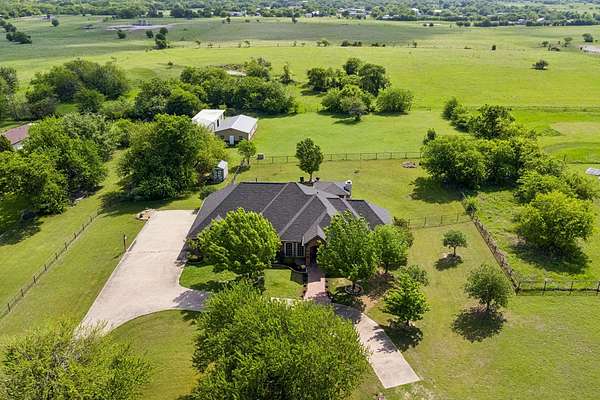 3 Acres of Land with Home for Sale in Rhome, Texas
