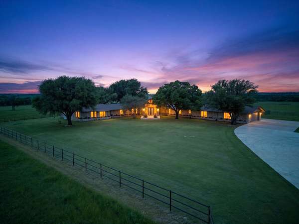42.7 Acres of Agricultural Land with Home for Sale in Cleburne, Texas