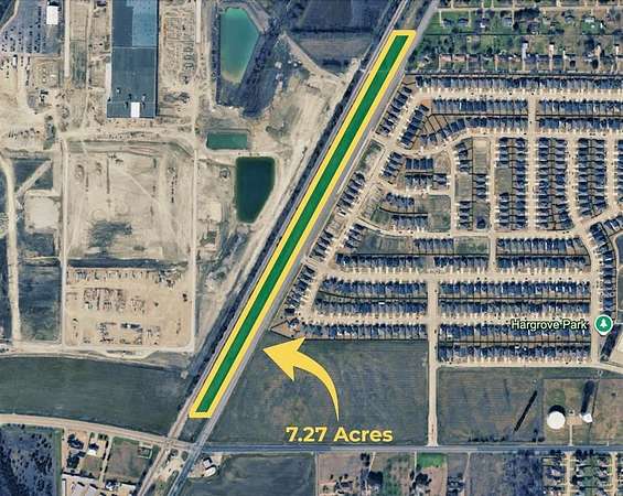 7.27 Acres of Land for Sale in Red Oak, Texas