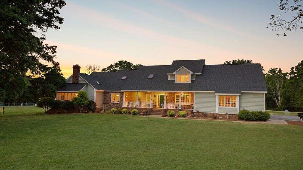 15.8 Acres of Land with Home for Sale in Greenwood, South Carolina