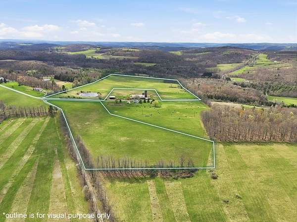 65 Acres of Recreational Land for Sale in Sayre, Pennsylvania