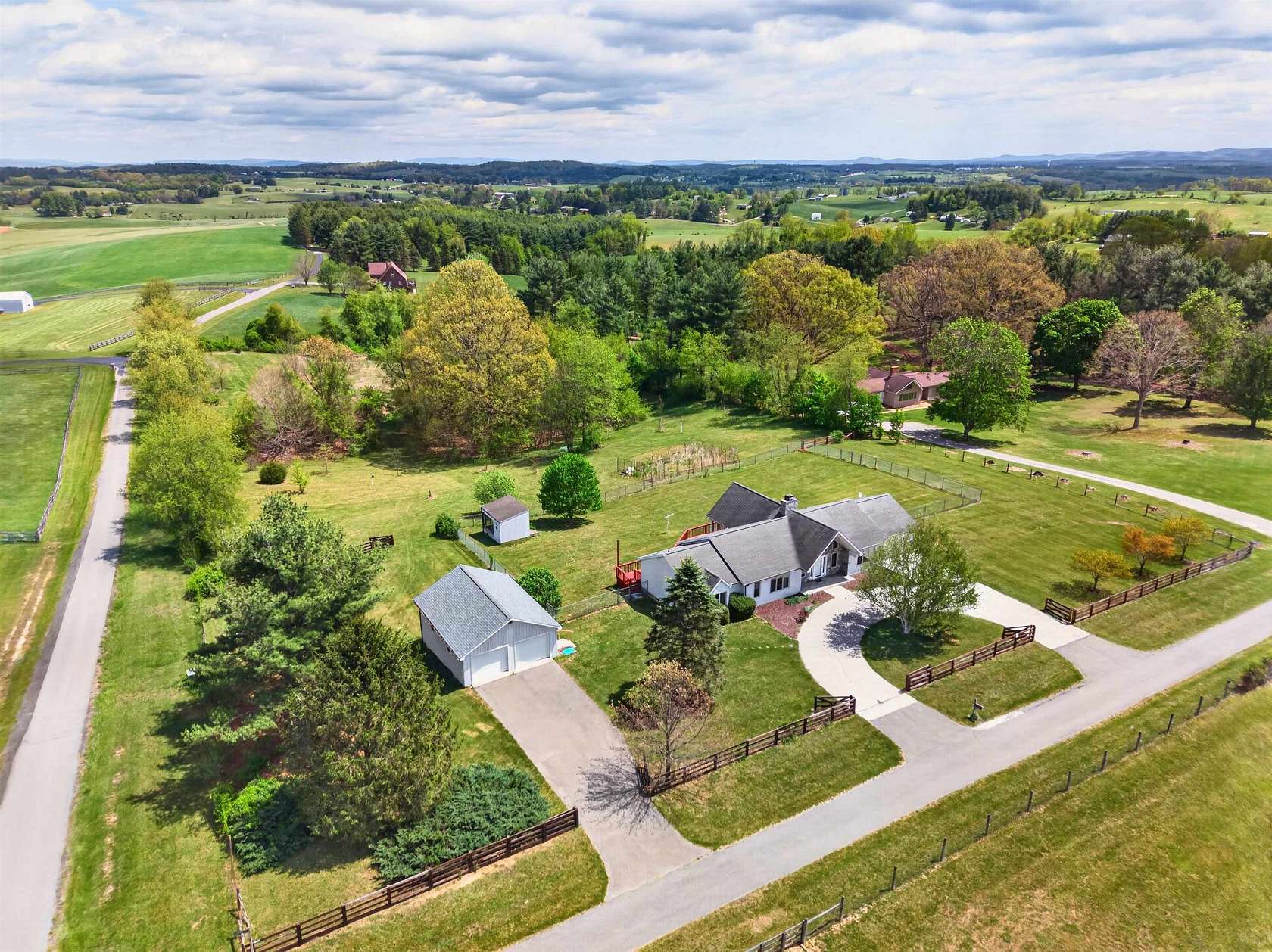 5 Acres of Land with Home for Sale in Pulaski, Virginia