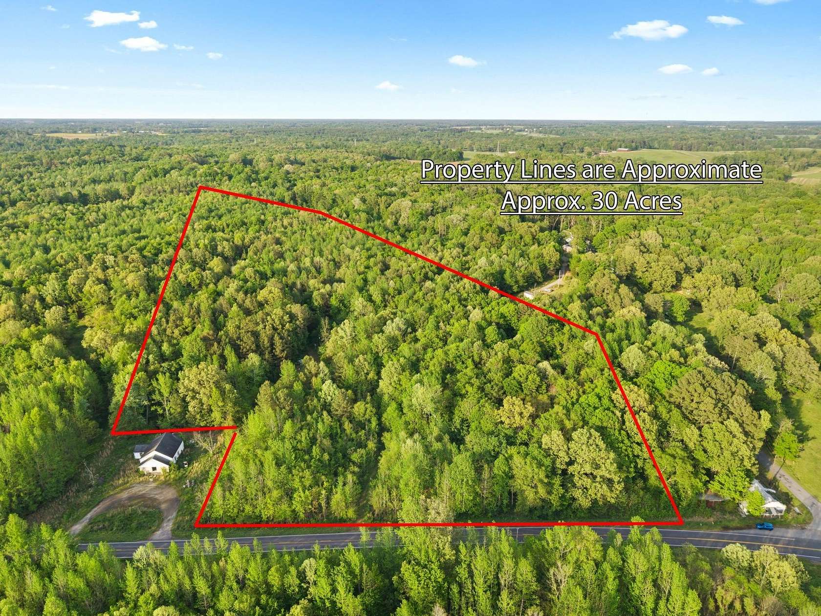 30.6 Acres of Recreational & Residential Land for Sale in Farmington, Kentucky