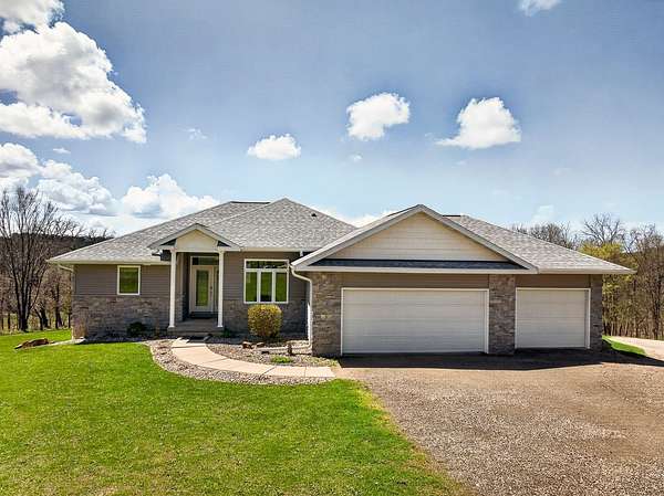 10.1 Acres of Land with Home for Sale in Blanchardville, Wisconsin