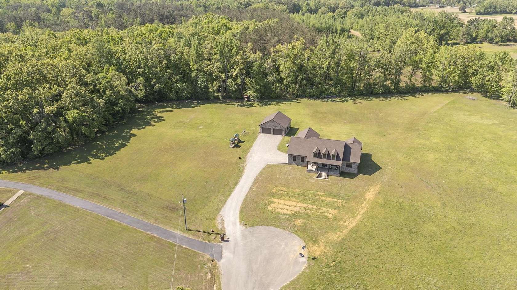 4 Acres of Land with Home for Sale in Adamsville, Tennessee