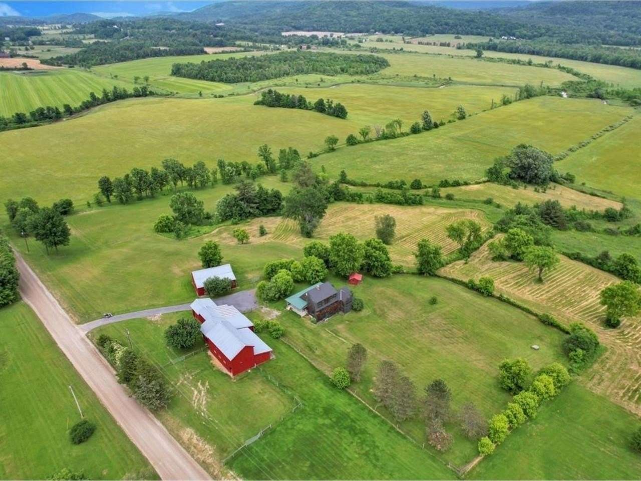 116 Acres of Agricultural Land with Home for Sale in Monkton Town, Vermont