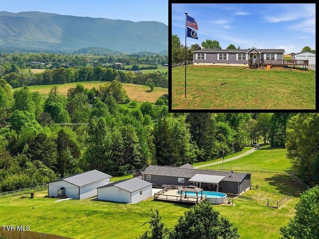 4 Acres of Land with Home for Sale in Afton, Tennessee