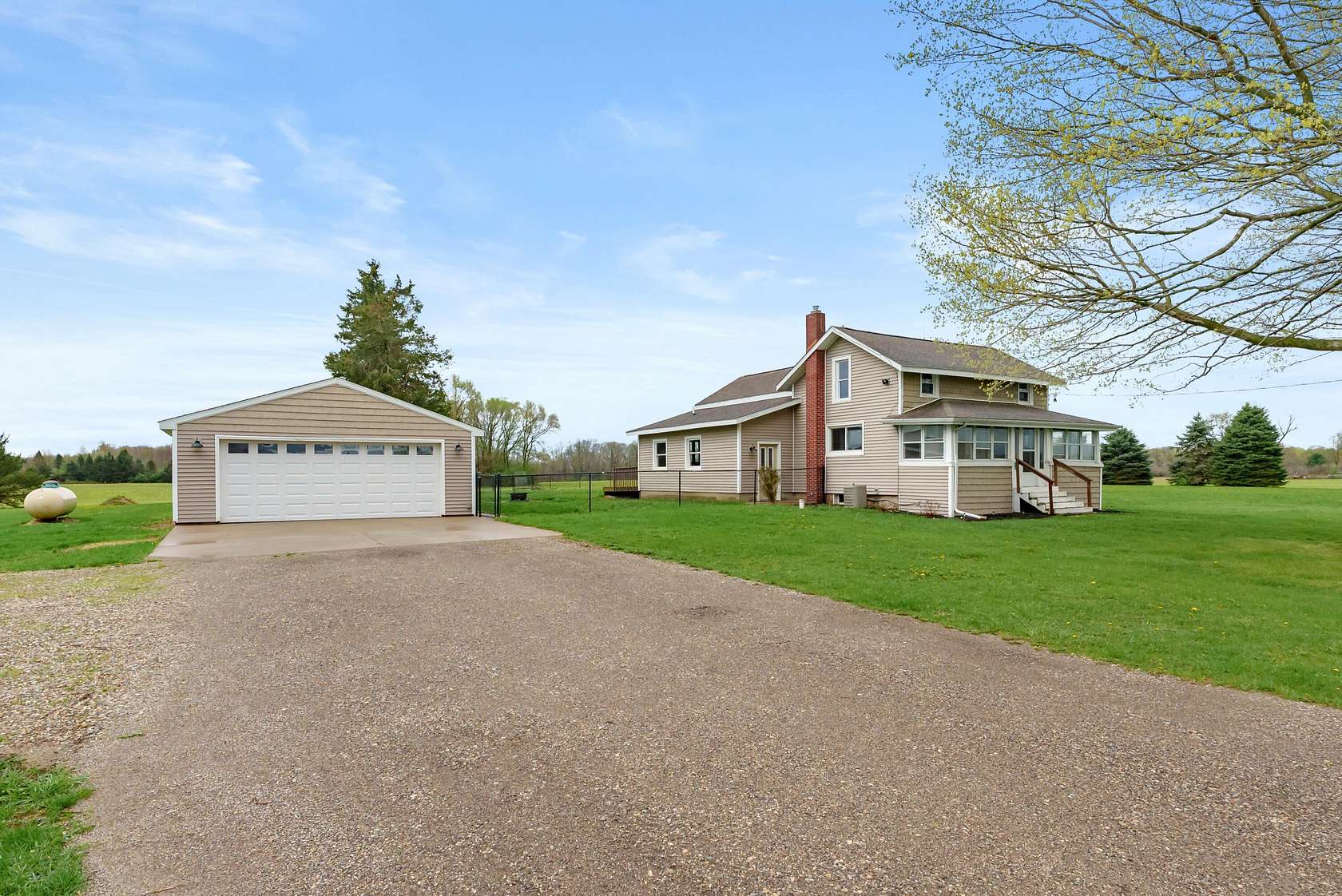 2 Acres of Land with Home for Sale in Schoolcraft, Michigan