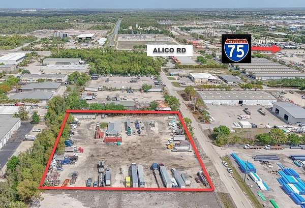 2.34 Acres of Commercial Land for Lease in Fort Myers, Florida