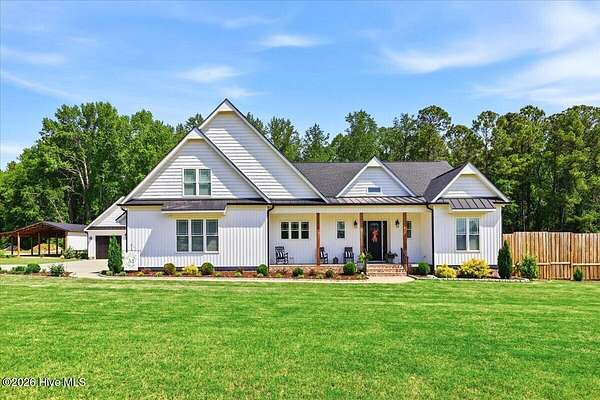 5.1 Acres of Land with Home for Sale in Spring Hope, North Carolina