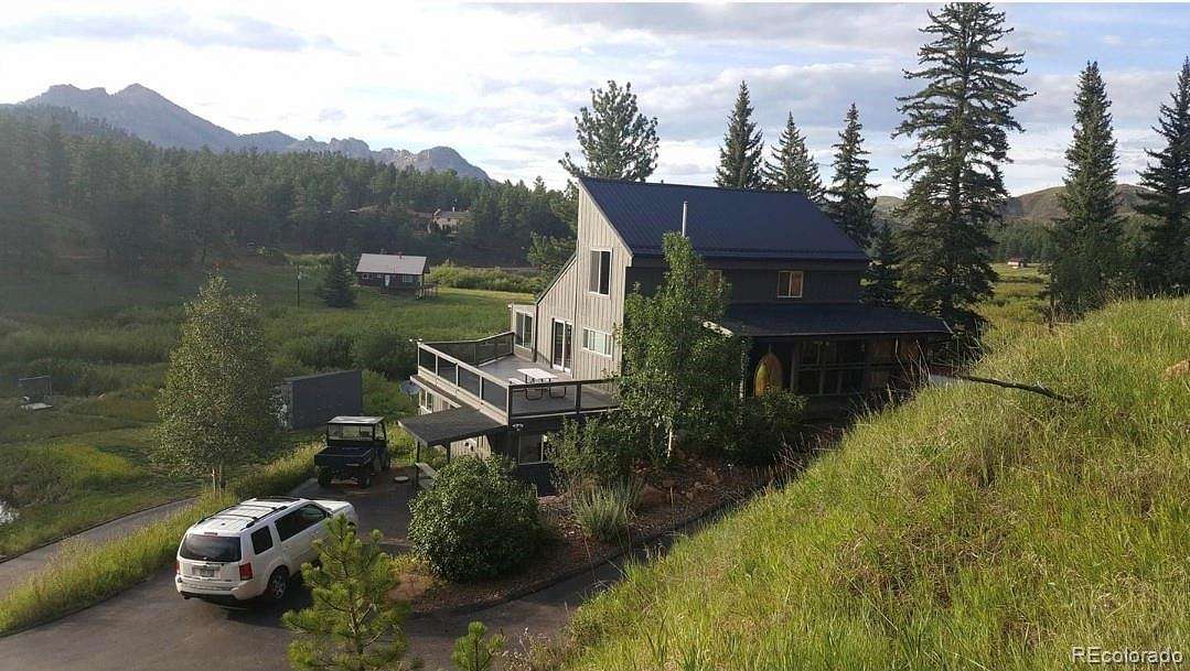 2.5 Acres of Land with Home for Sale in Woodland Park, Colorado