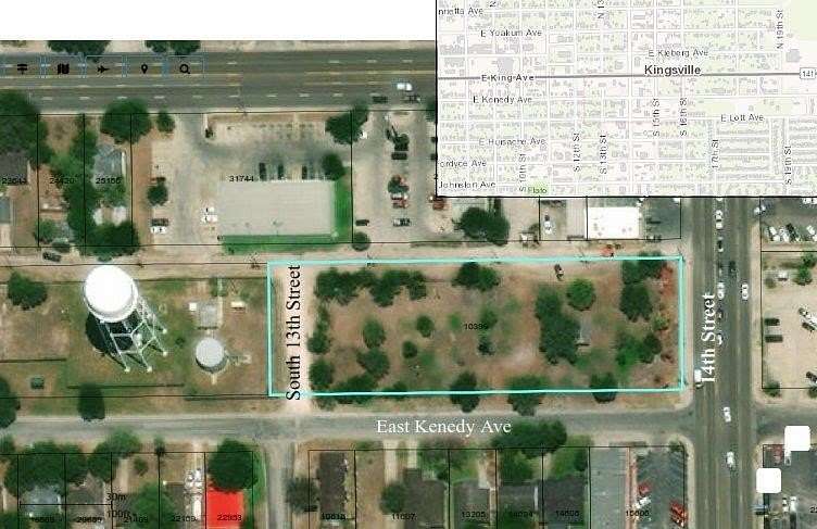 1.4 Acres of Improved Commercial Land for Sale in Kingsville, Texas