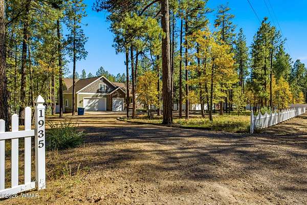 2.5 Acres of Land with Home for Sale in Lakeside, Arizona