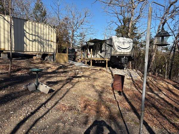 0.92 Acres of Land with Home for Sale in Lead Hill, Arkansas