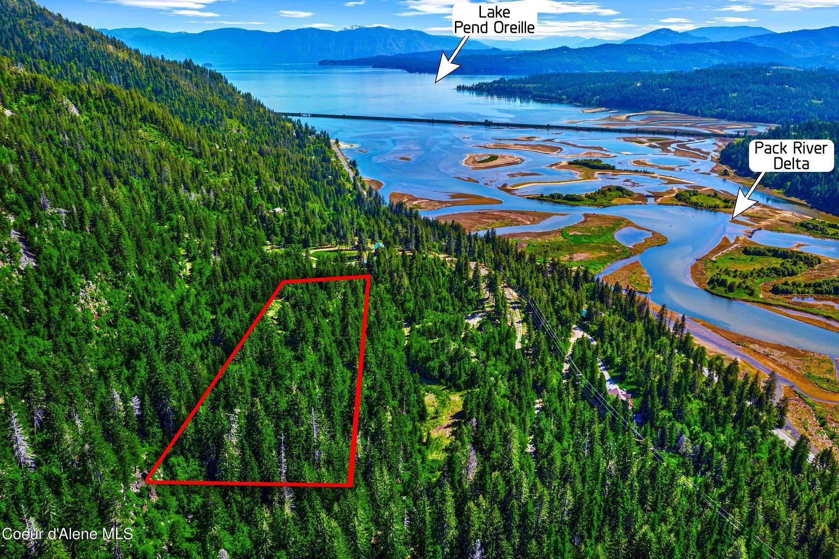 5 Acres of Residential Land for Sale in Sandpoint, Idaho