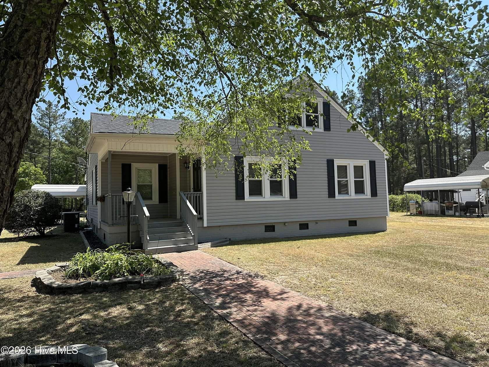 1.6 Acres of Land with Home for Sale in Laurinburg, North Carolina