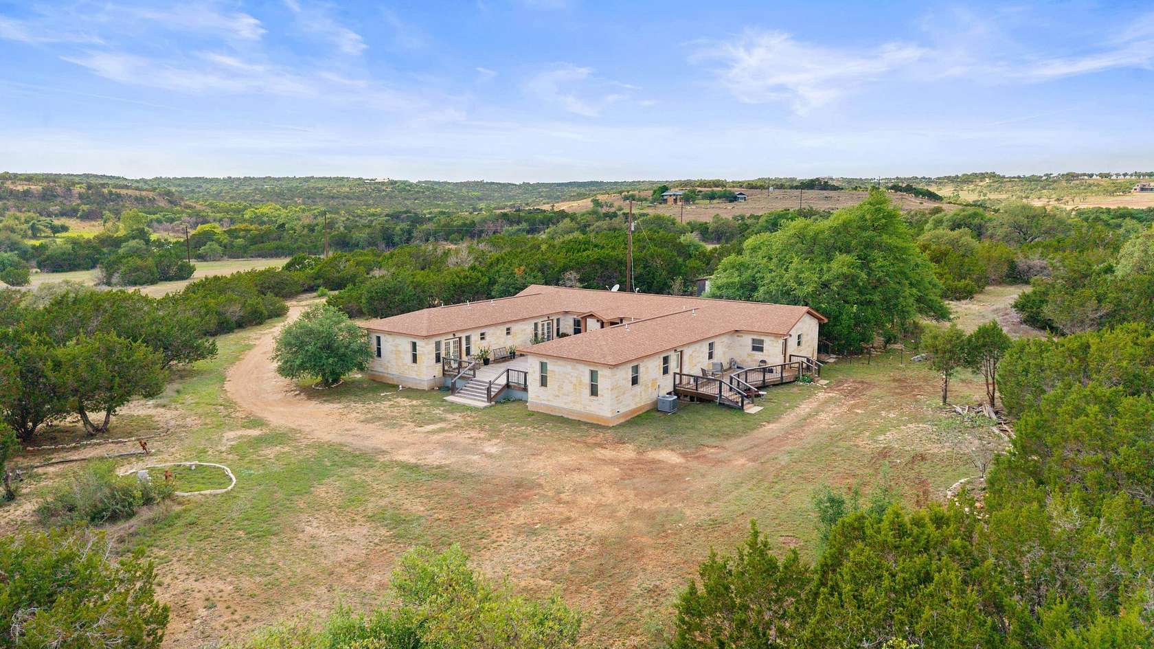 19 Acres of Land with Home for Sale in Dripping Springs, Texas