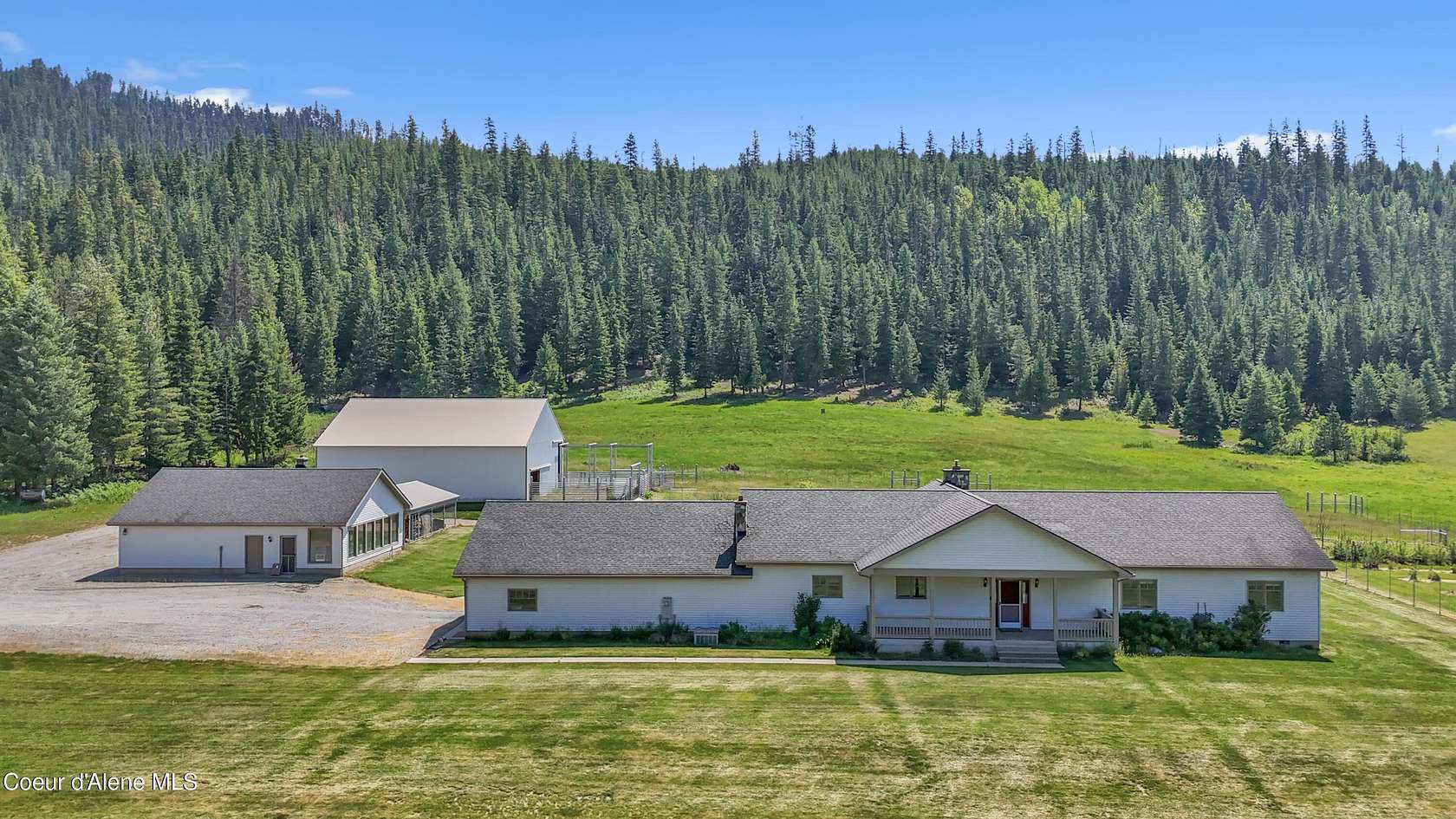 20 Acres of Land with Home for Sale in Wallace, Idaho