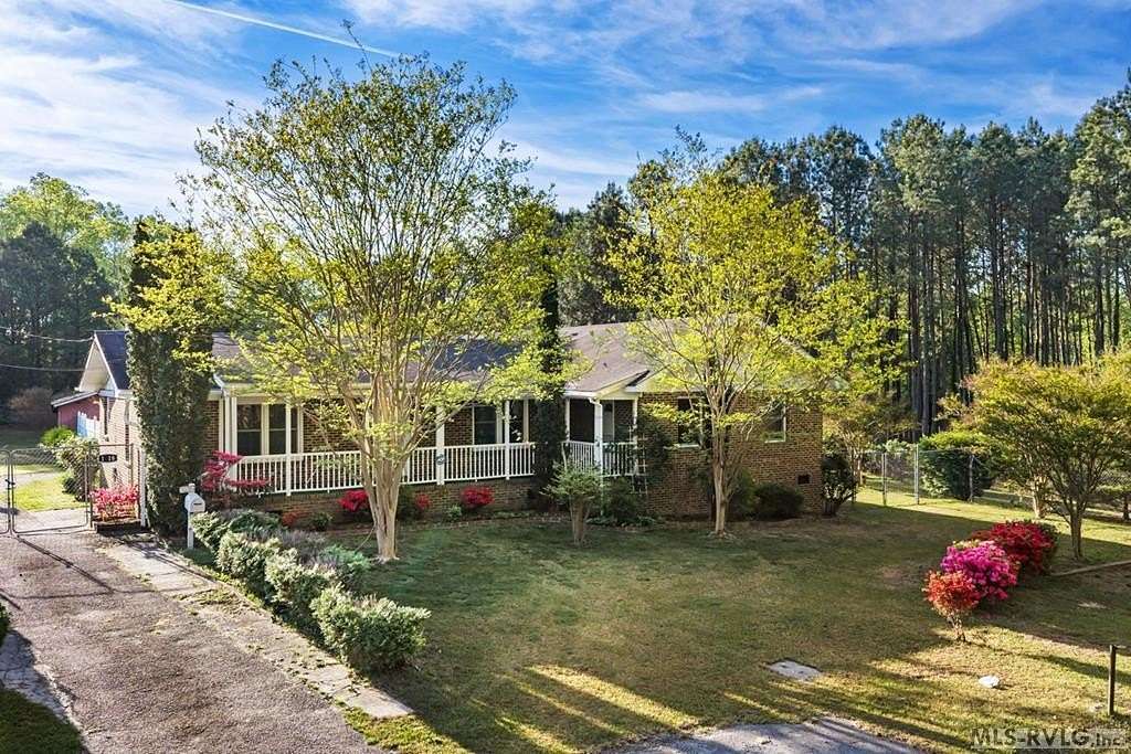 8.89 Acres of Land with Home for Sale in Roanoke Rapids, North Carolina