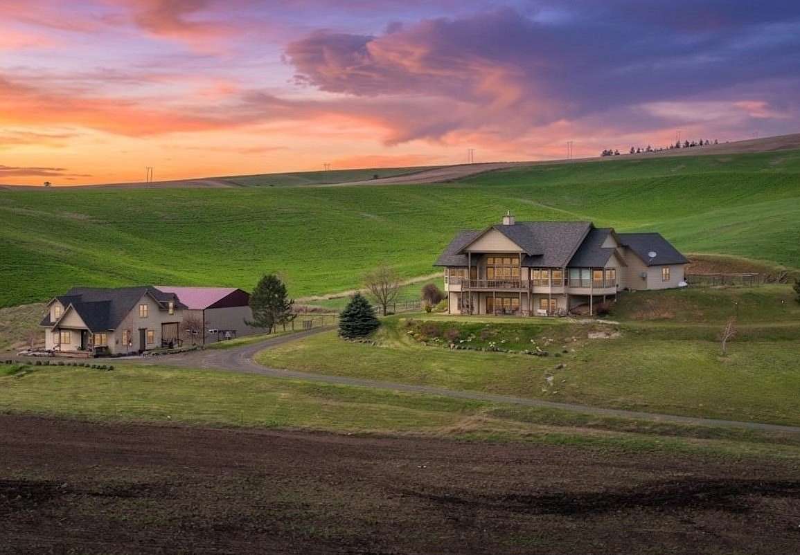12 Acres of Land with Home for Sale in Cheney, Washington