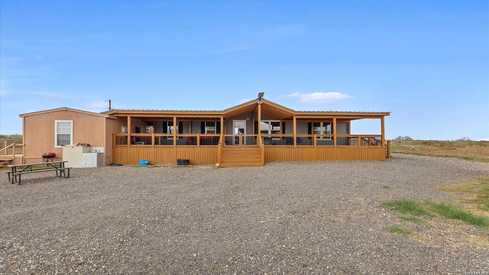 32.3 Acres of Agricultural Land with Home for Sale in Jourdanton, Texas