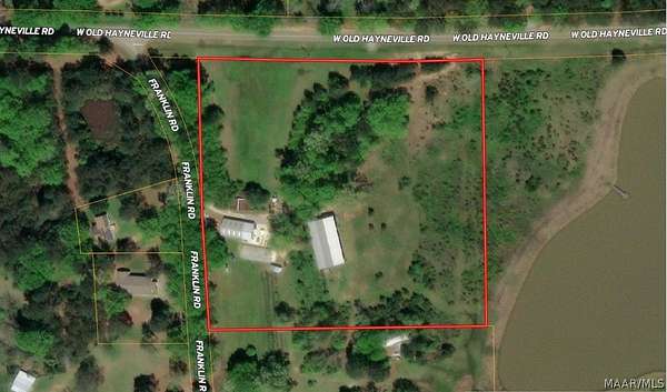 9.3 Acres of Land with Home for Sale in Montgomery, Alabama