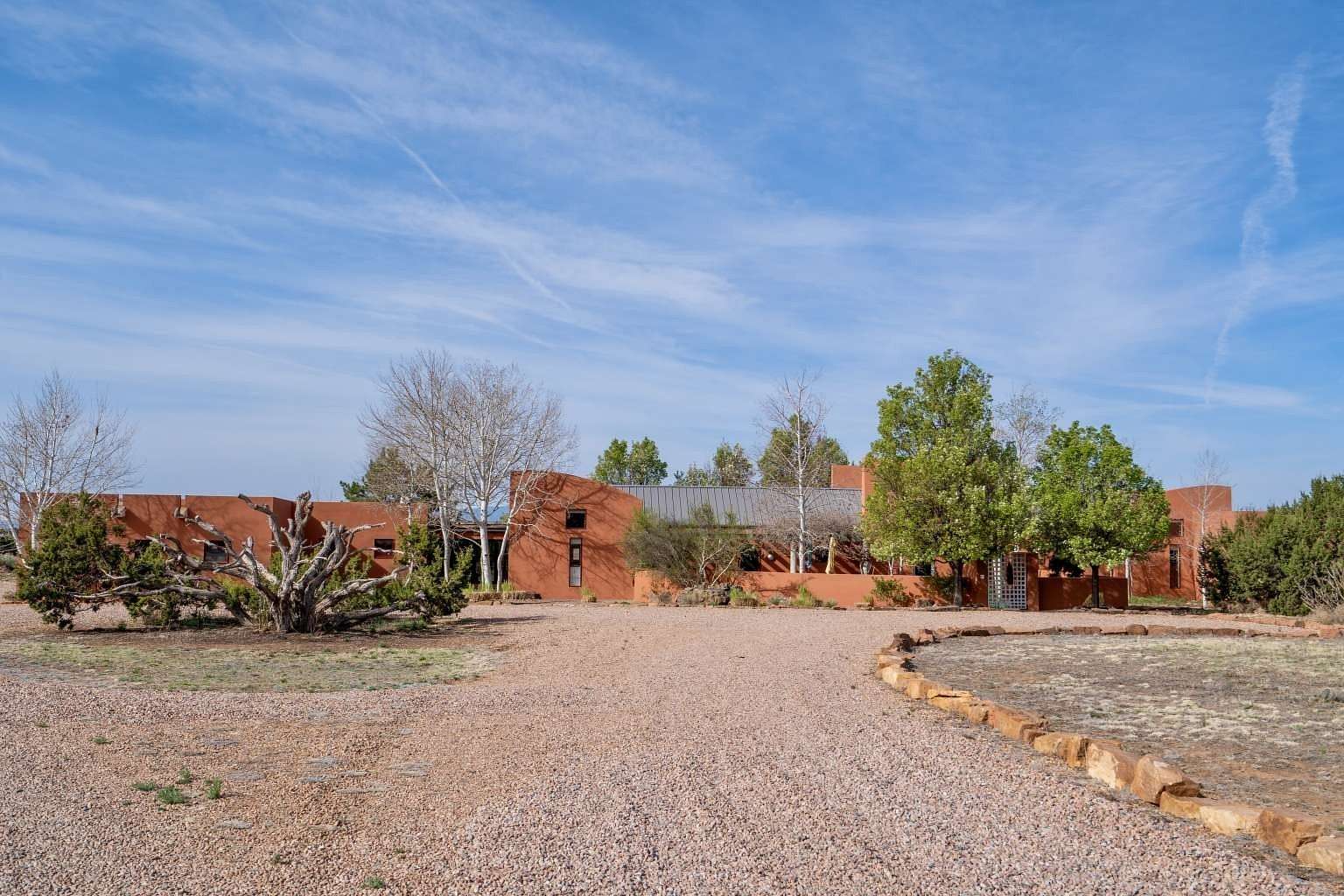 3.35 Acres of Land with Home for Sale in Lamy, New Mexico