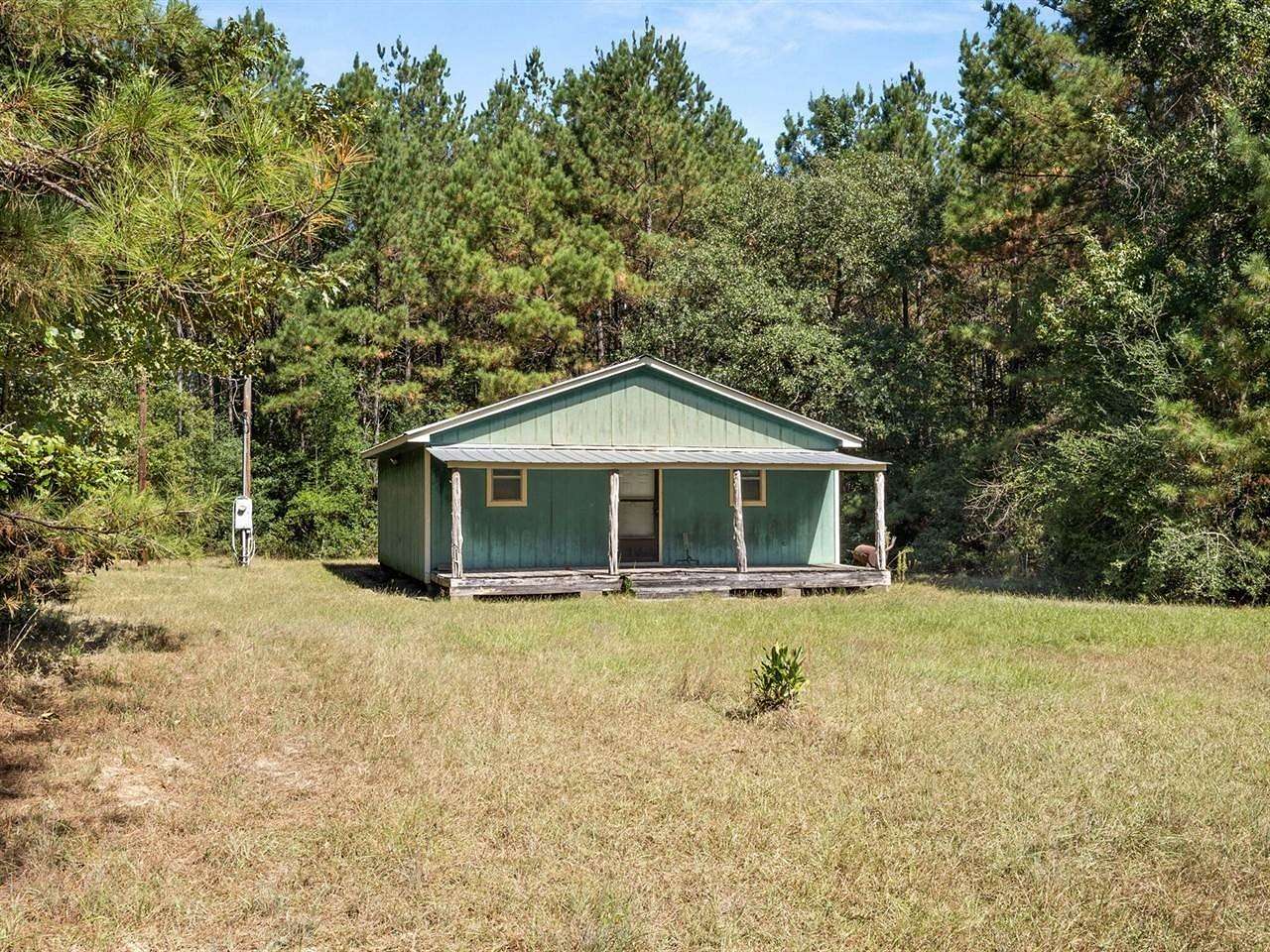 20 Acres of Recreational Land with Home for Sale in Dry Creek, Louisiana