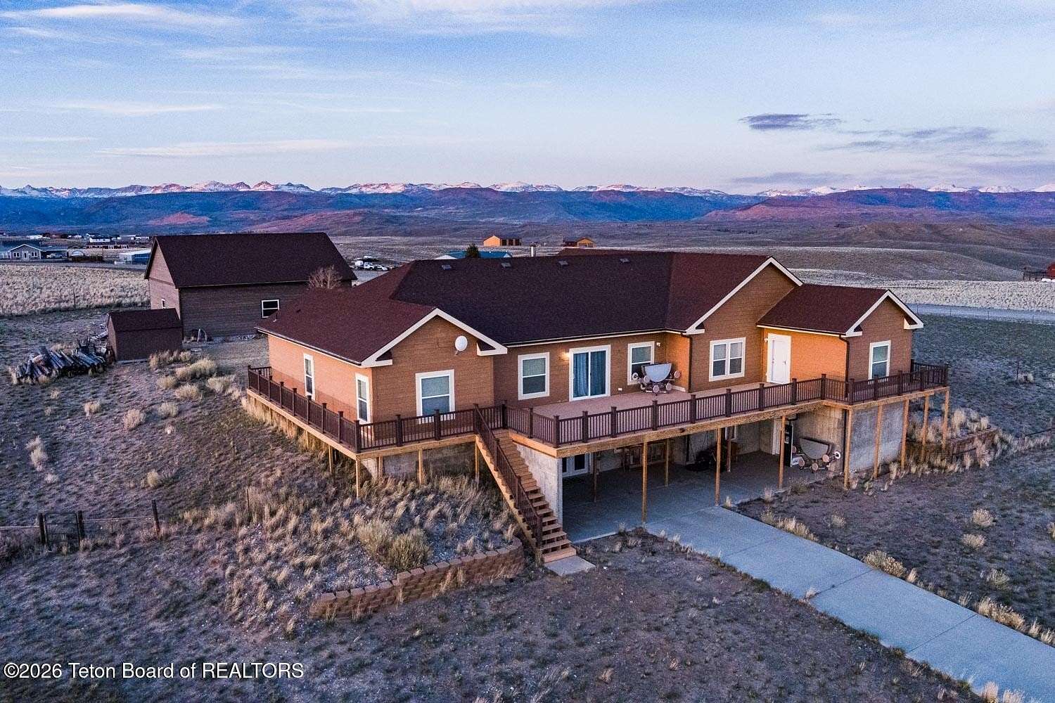 10.2 Acres of Land with Home for Sale in Boulder, Wyoming