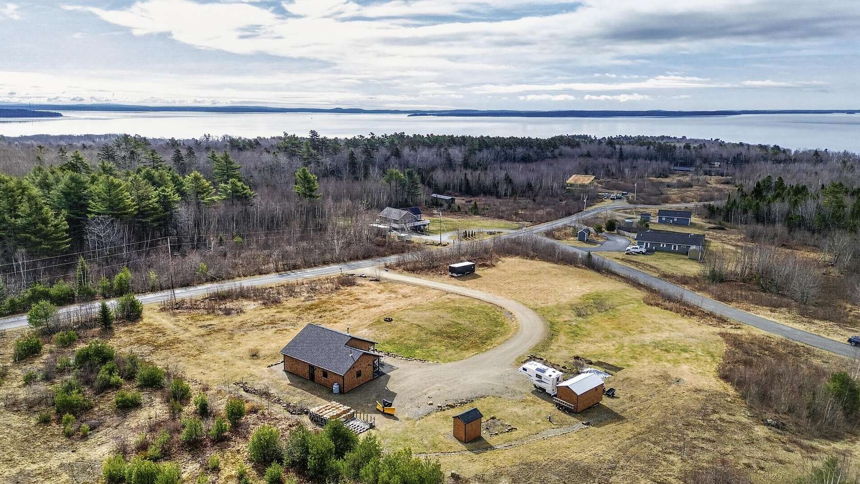 2.15 Acres of Land with Home for Sale in Searsport, Maine