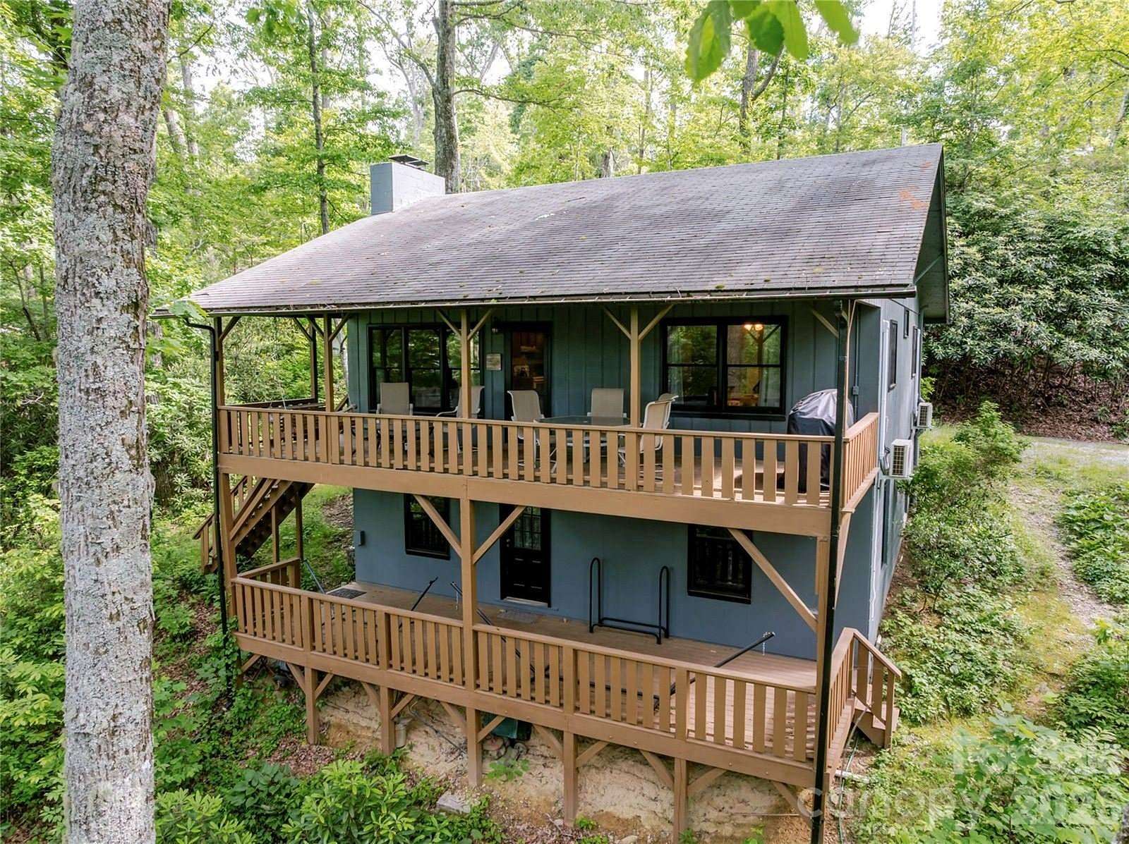 4.33 Acres of Land with Home for Sale in Gerton, North Carolina