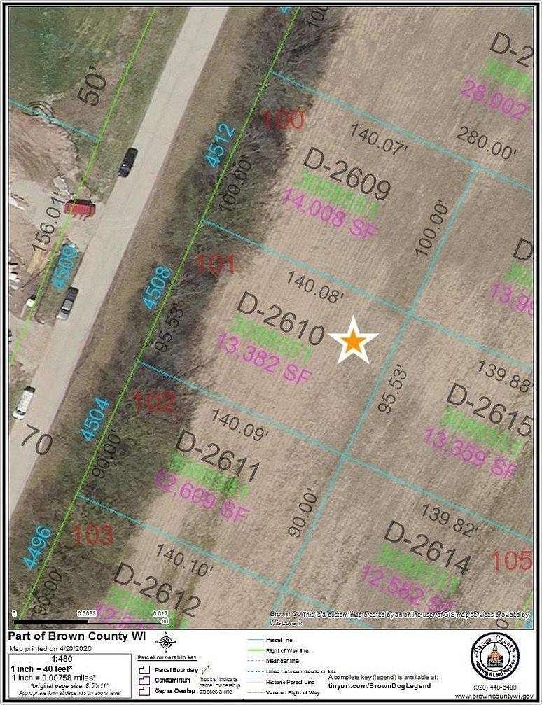 0.89 Acres of Residential Land for Sale in Ledgeview Town, Wisconsin