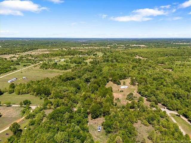 10 Acres of Land with Home for Sale in Mannford, Oklahoma